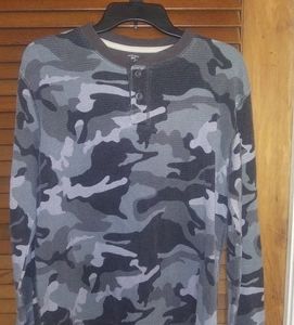 Camouflage thermal shirt